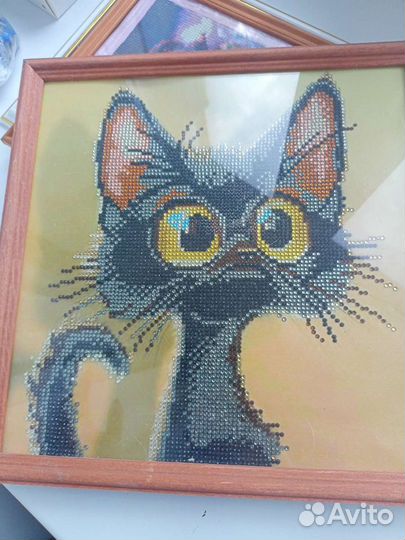 Алмазная вышивка готовая работа