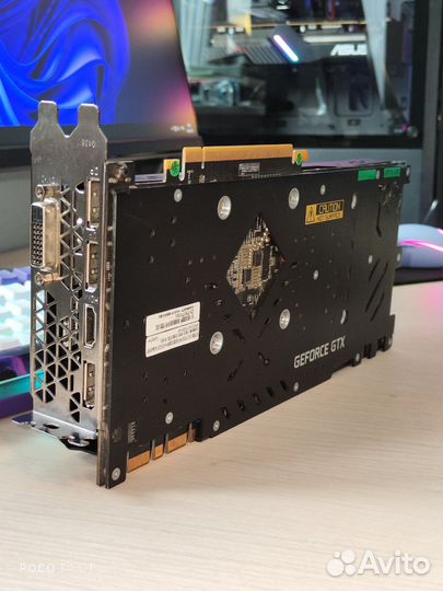 Игровая видеокарта gtx 1080 8gb