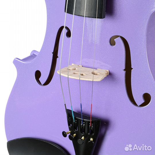 Скрипка antonio lavazza VL-20 PR 4/4 фиолетовая