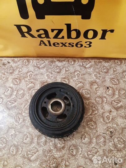 Шкив коленвала Nissan X-Trail T30 2.5