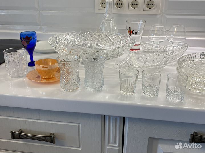 Посуда, хрусталь, стекло
