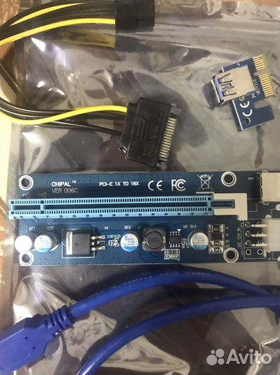 Райзер для видеокарт pci e x16