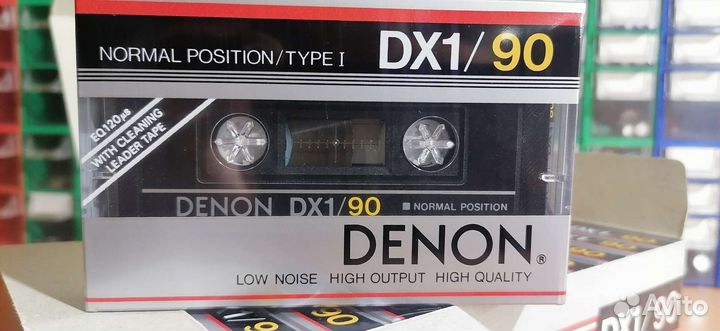 Аудиокассета denon DX I 90 идеал