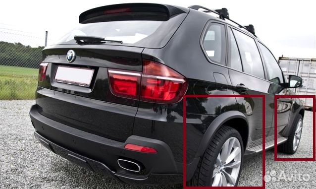 Бронепленка для арок Бмв х5