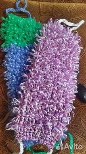 Мочалка ручной работы