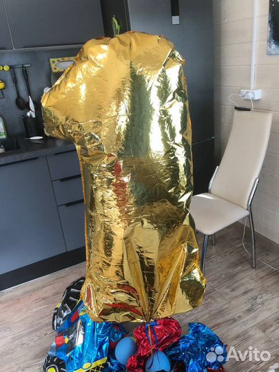 Шарики надувные детские 1+