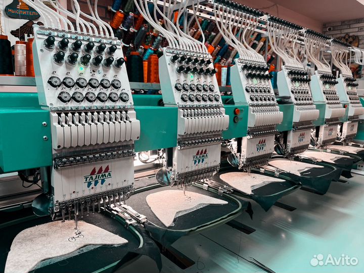 Машинная вышивка на одежде от 10 шт