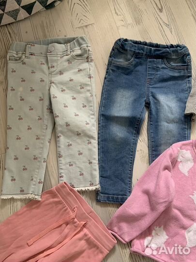 Вещи пакетом на девочку 86 92 размер