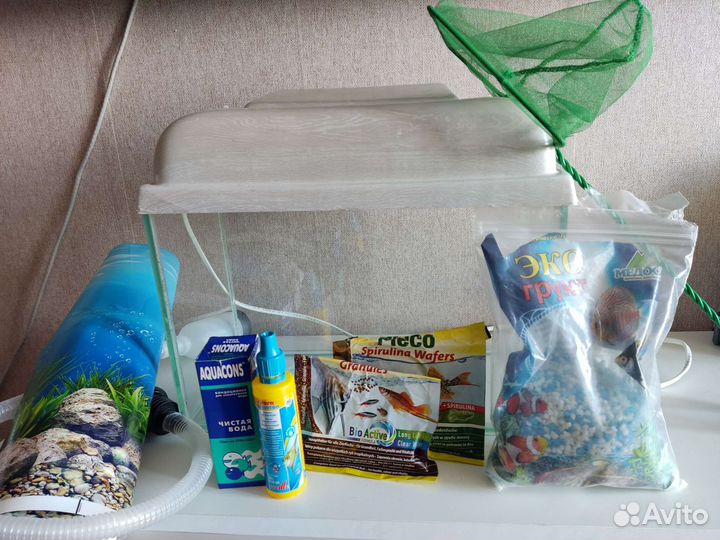 Аквариум 10 литров с крышкой