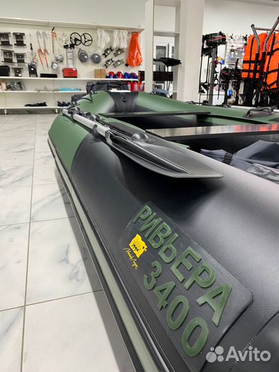 Лодка пвх Ривьера Компакт 3400 ск