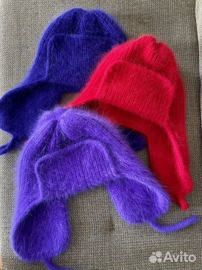 Шапка пух норки зимняя