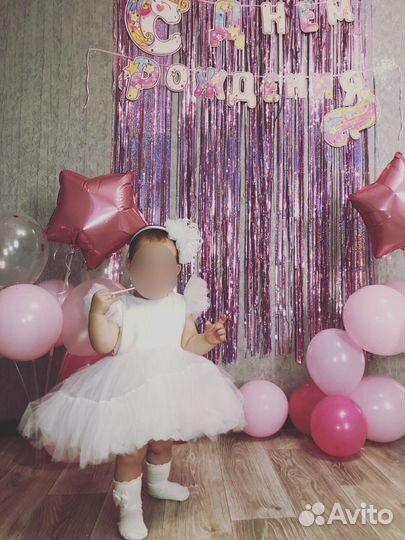 Платье на годик