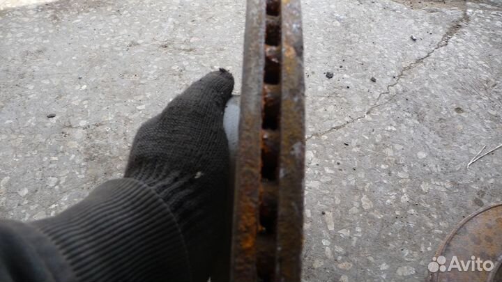 Диски торм задние Ауди А6 с7 А7 4г А8 д4