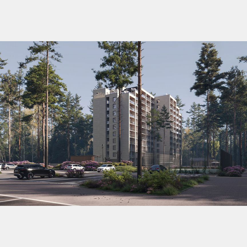 Апартаменты-студия, 39,1 м², 9/12 эт.