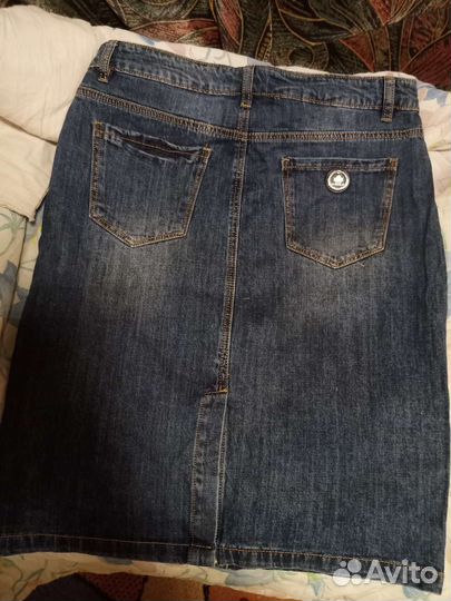 Юбка джинсовая