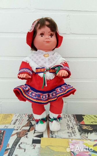 Куколка саами в национальной одежде