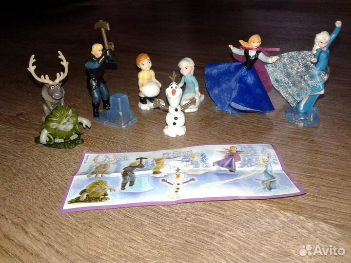 Киндеры холодное сердце, серия и единички