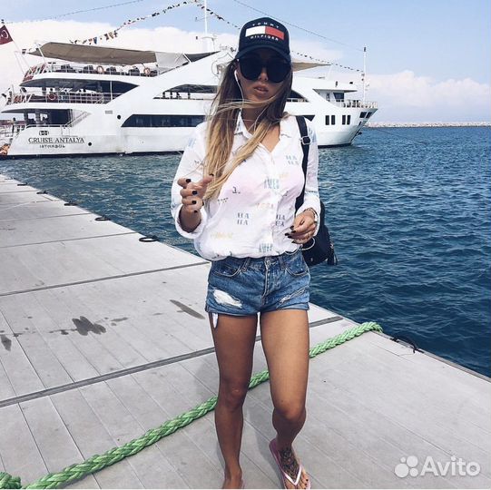 Джинсовые шорты bershka