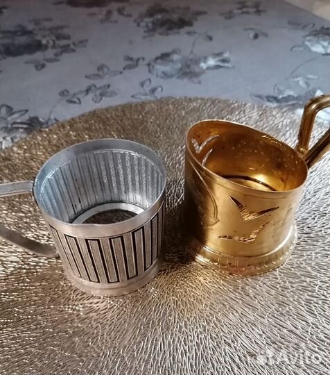 Подстаканники СССР цена за 4шт