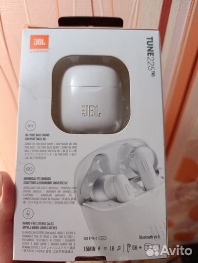 Наушники JBL tune 225 tws