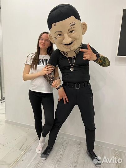 Костюм в аренду Моргенштерн ростовая кукла