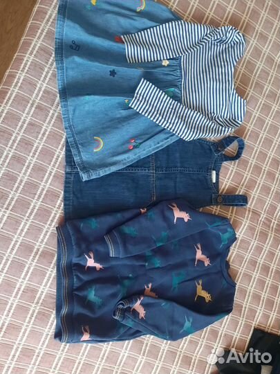 Детская одежда для девочек 92 98 пакетом