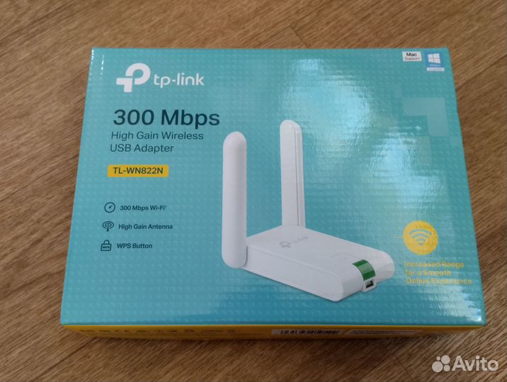 Wi-Fi адаптер TP-link TL-WN822N