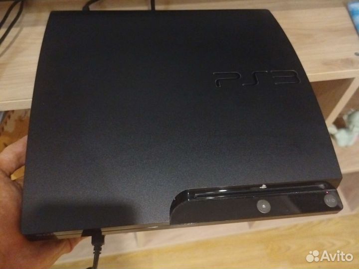 Игровая приставка ps3 super slim прошитая