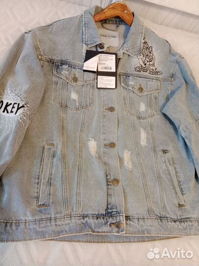 Куртка женская finn flare 52 раз. и джинсы мом