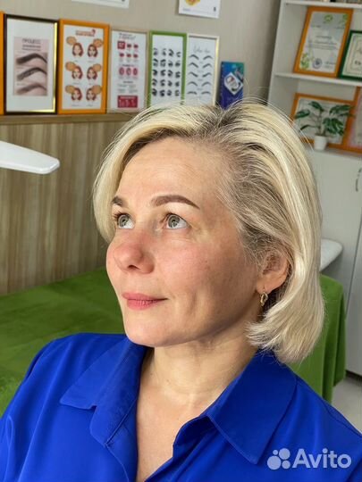 Перманентный макияж бровей