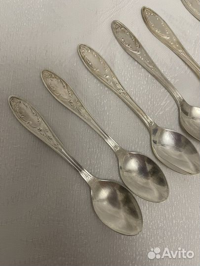 Ложки вилки мельхиоровые СССР
