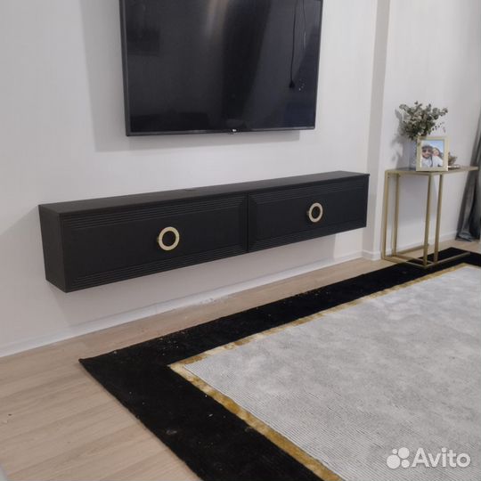 Тумба под тв черная