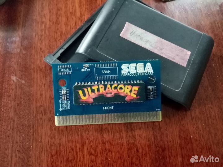 Картридж Ultracore Sega Mega Drive Репродукция