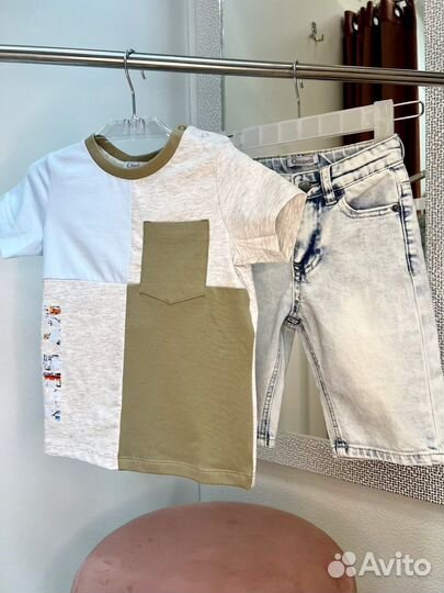 Футболки и шорты новые Choupette