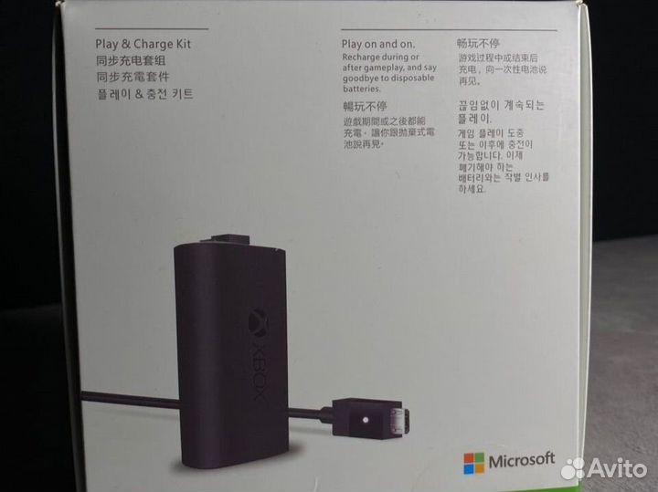 Аккумулятор Xbox + Micro-USB