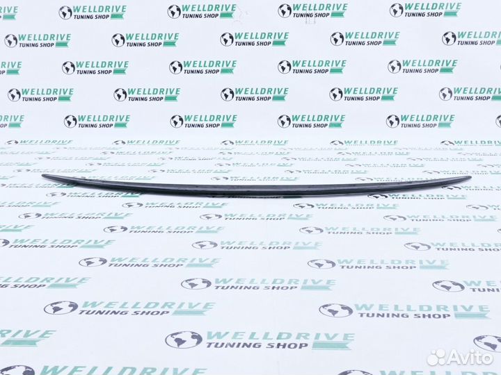 Спойлер на багажник Mercedes C205 AMG coupe черный