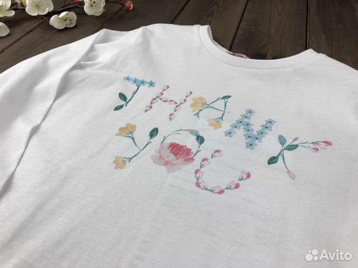 Лонгслив новый для девочки Италия