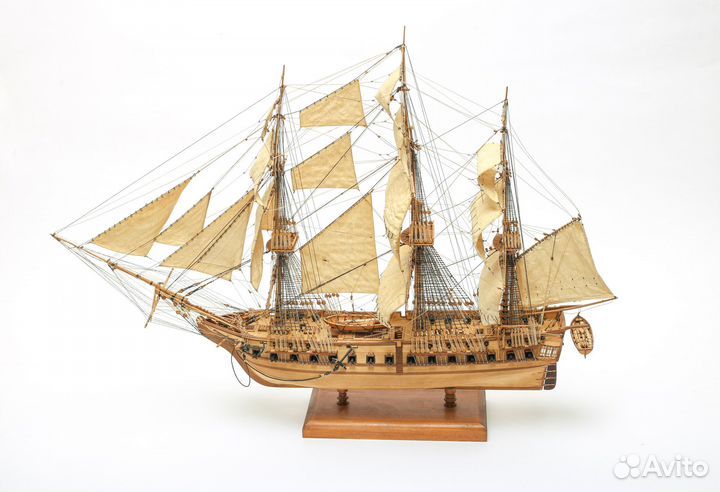 Модель корабля фрегат USS Constitution