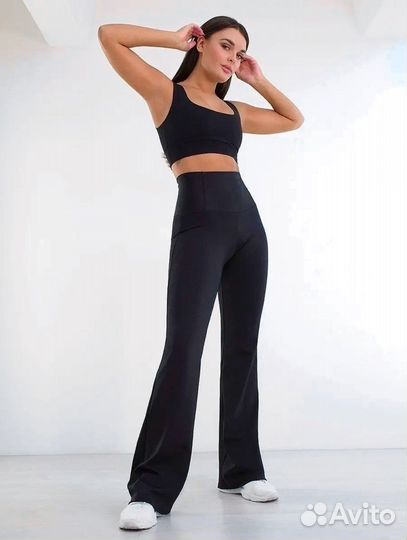 Брюки спортивные клеш