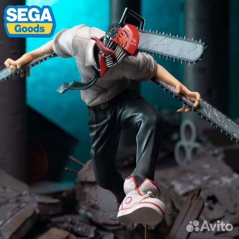 Человек бензопила аниме фигурка