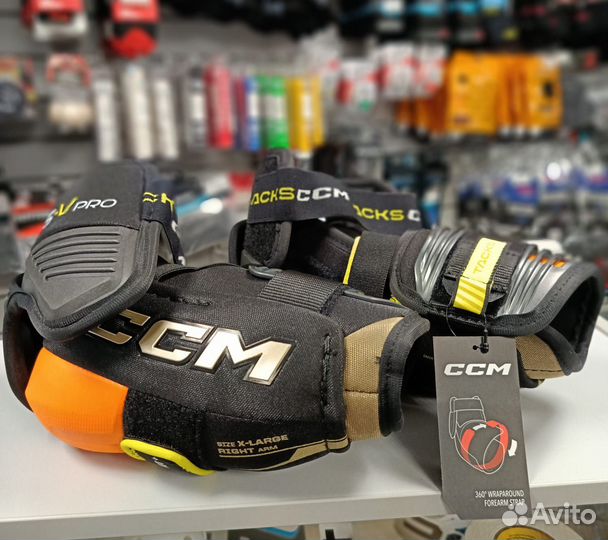 Налокотники CCM Tacks AS-V Pro/AS-V/AS580/9550 SR