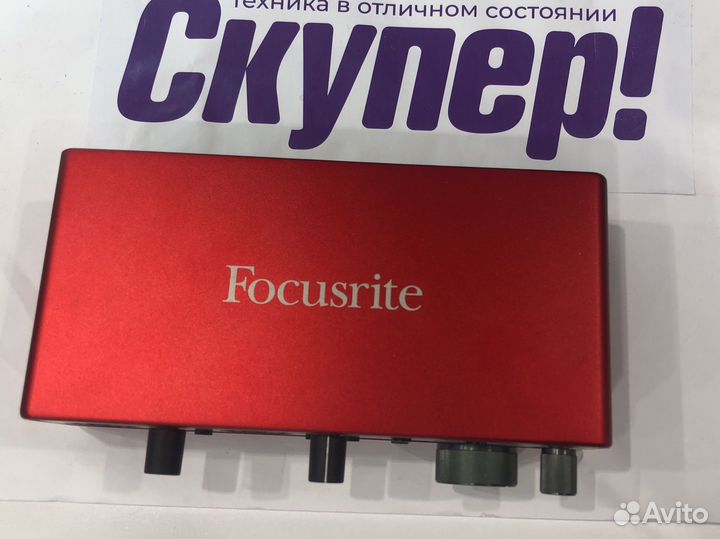 Звуковая карта Focusrite scarlett 2i2 3rd gen