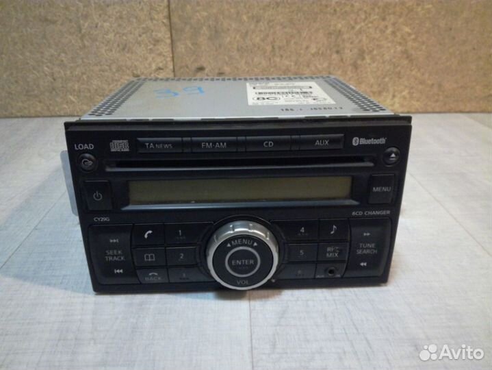 Магнитола Nissan Tiida C11 1.6 HR16DE 2010