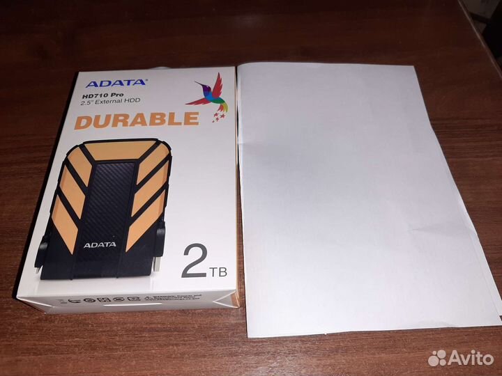 Внешний жесткий диск Adata HD710PRO 2TB Новый