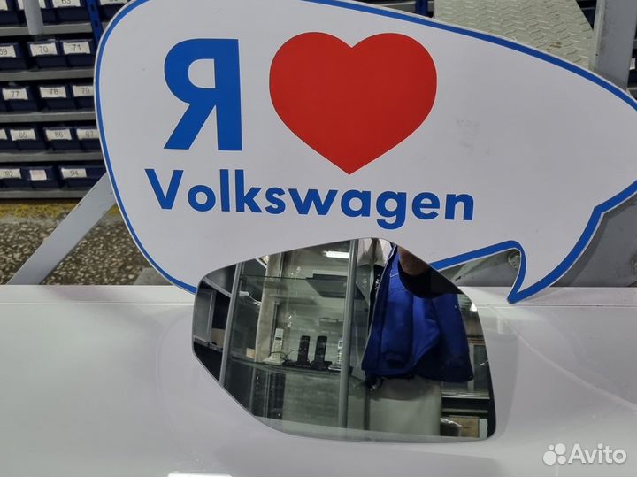 Зеркальное стекло с обогревателем 3CN 857 522 P