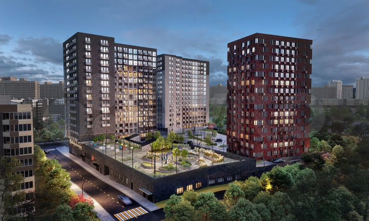 2-к. квартира, 52,3 м², 3/17 эт.