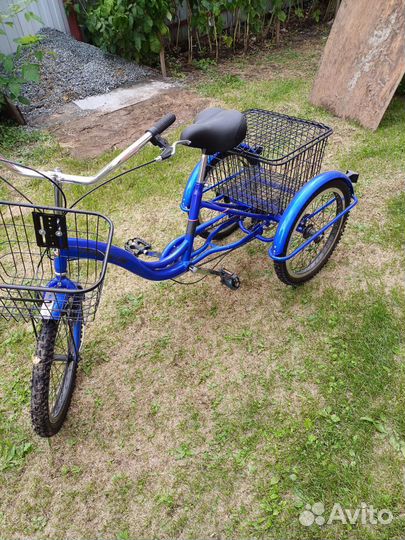 Трехколесный велосипед для пенсионеров новый