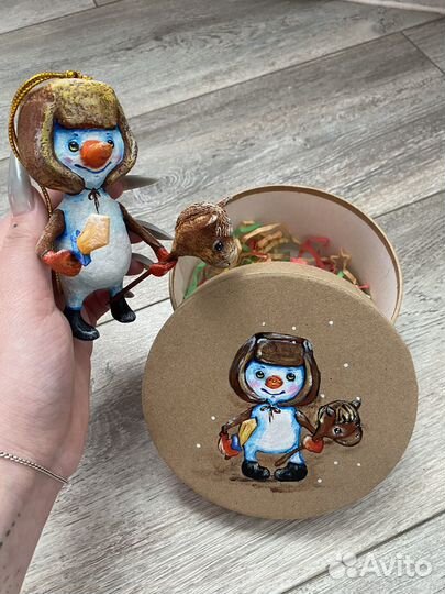 Елочные игрушки ручной работы