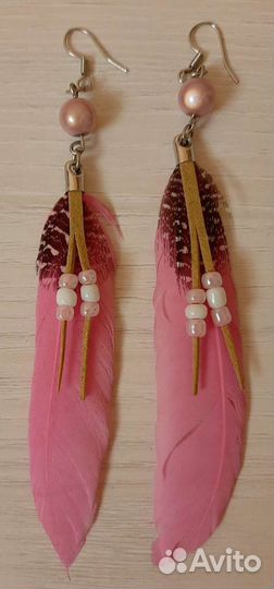 Серьги (перья)