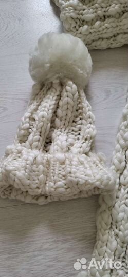 Шапка и шарф женские GAP новые